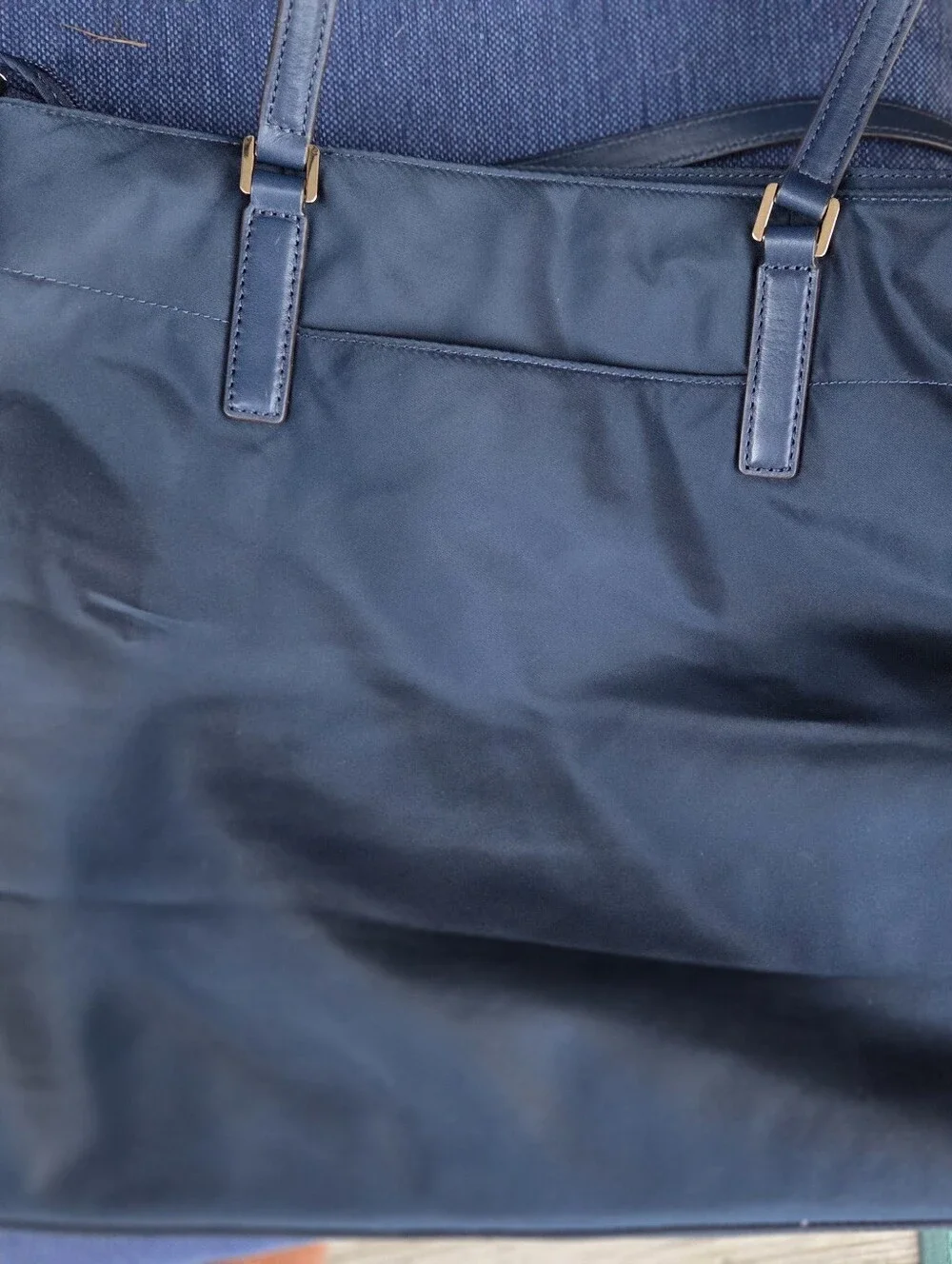 Michael Kors Navy Tote Bag
